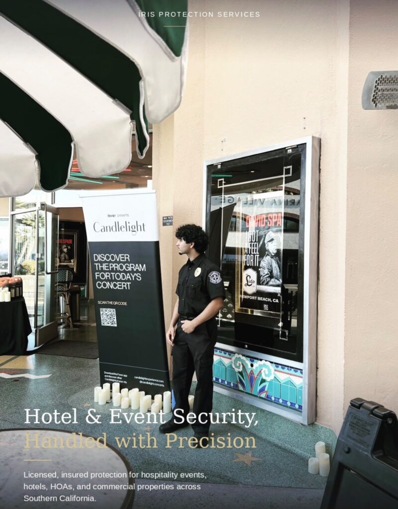 Hotel security in Los Angeles
